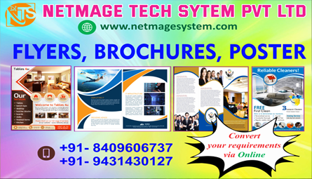 Flyers, Brochure, Pamphlets, Catalogue – Design