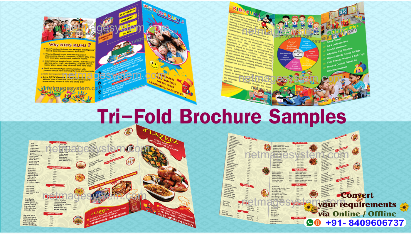 Tri-fold brochure design company in patna