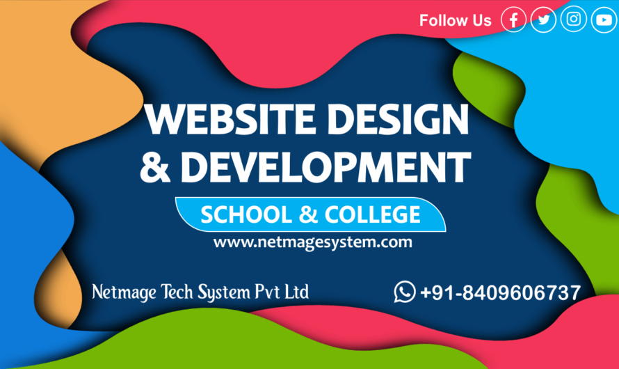 Website Design and Development for School-College
