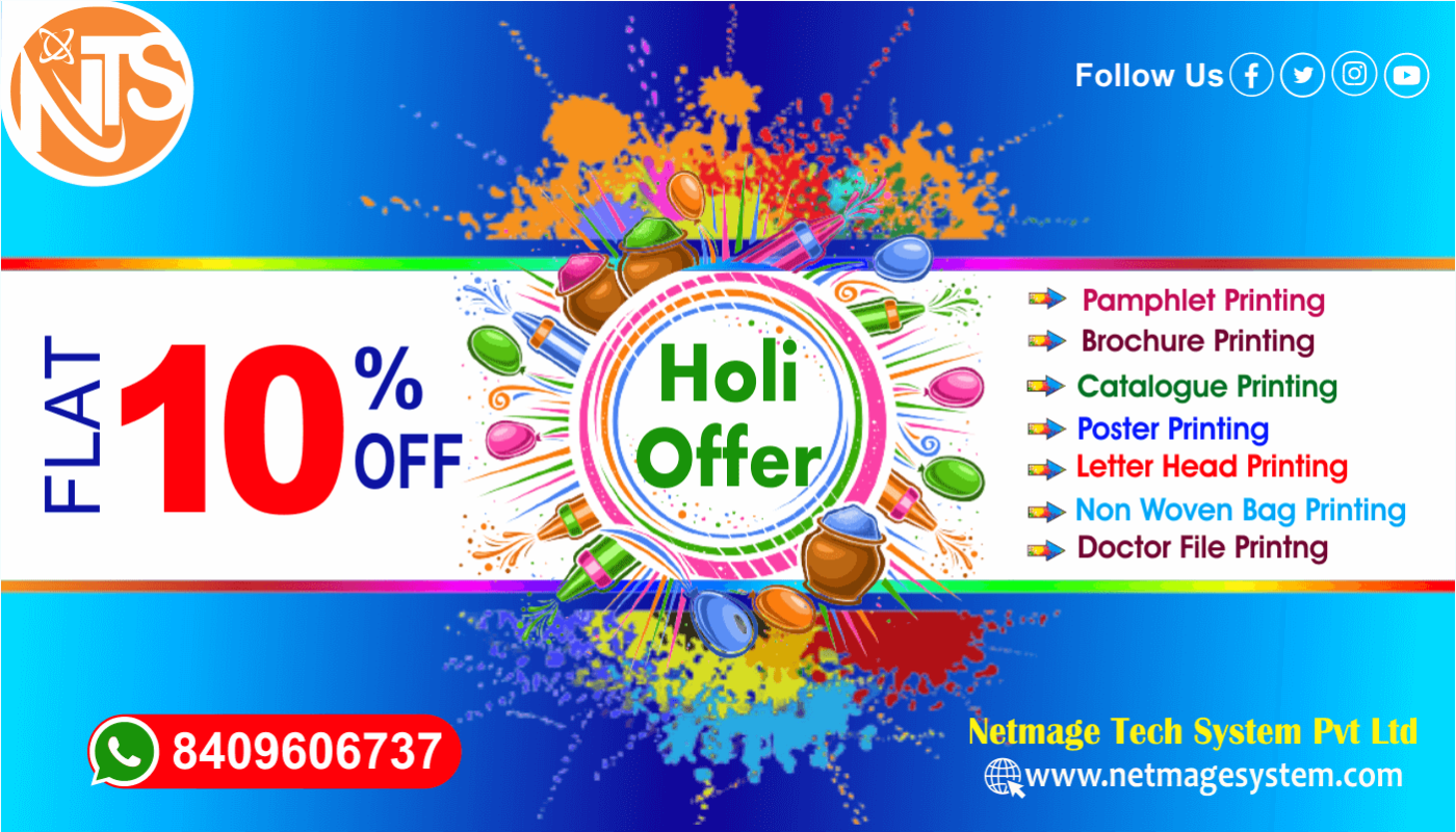 Printing Services in Patna-Holi Offers