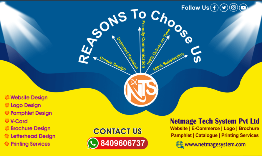 Website-Logo-Brochure-Pamphlet Design in Patna