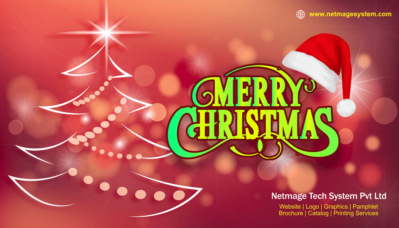 Merry Christmas 2022.Netmage Tech System,Patna,Gaya,Bihar