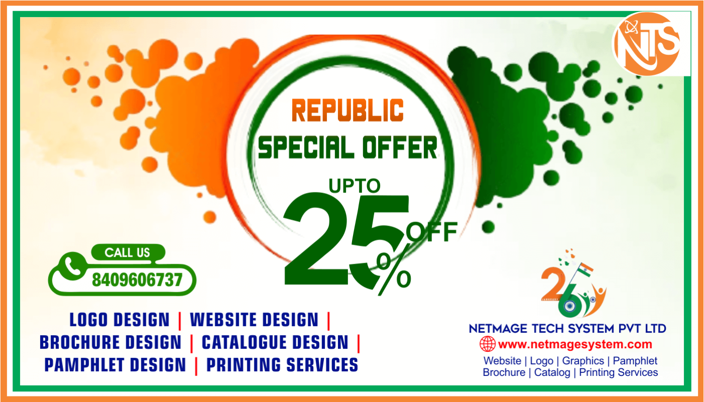 Republic Day Offer 2023.Website Design,Logo Design,Patna