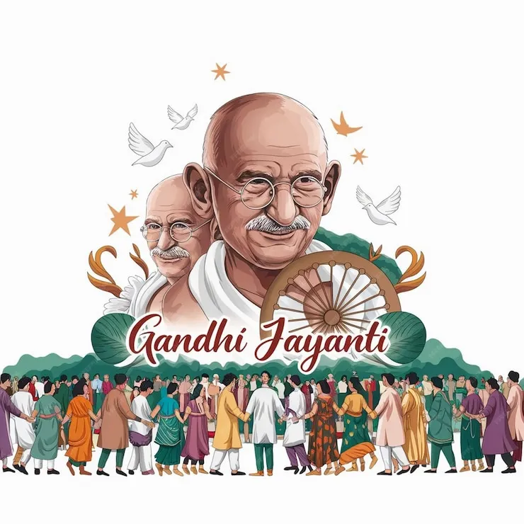 gandhi jayanti images