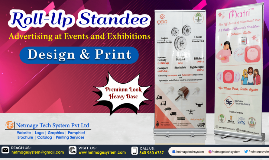 Roll Up Standee Design and Print Patna
