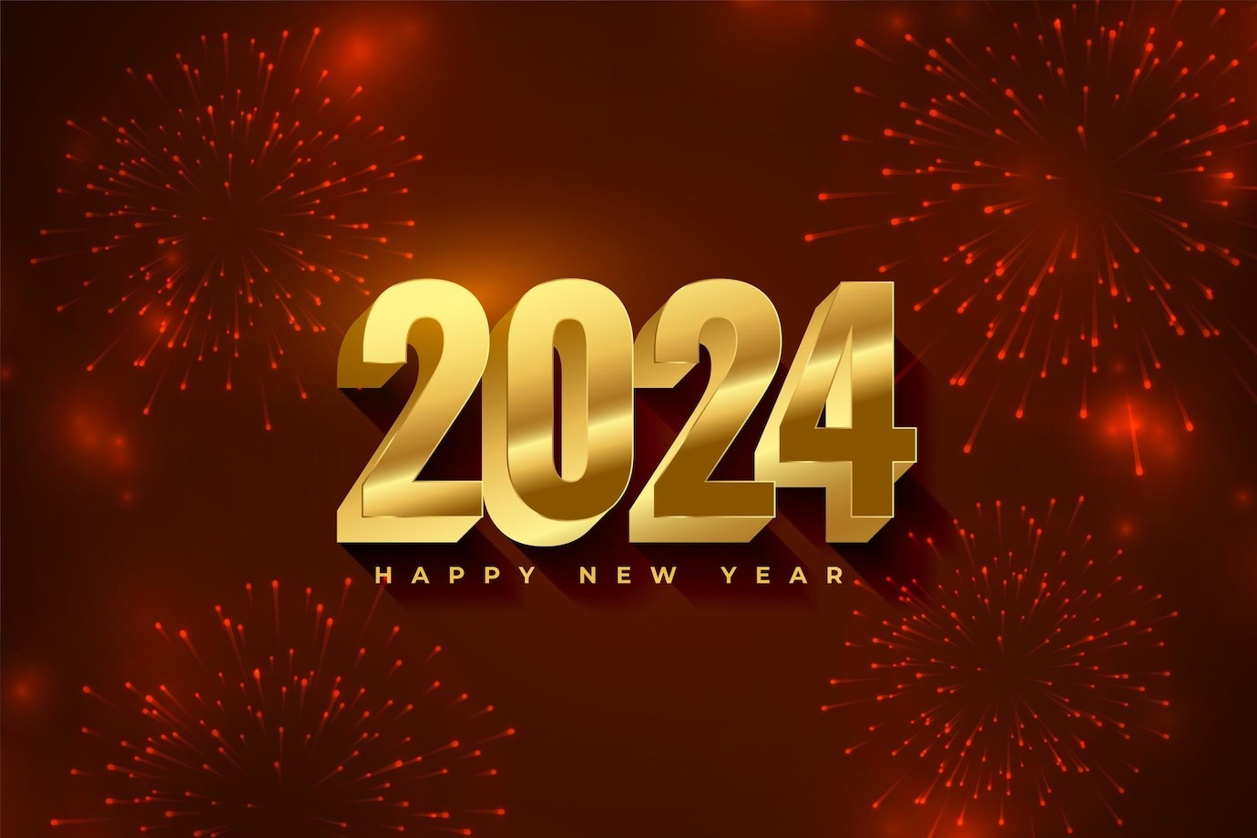 Happy New Year 2024 Images and Poster - Netmage Tech System - Website ...