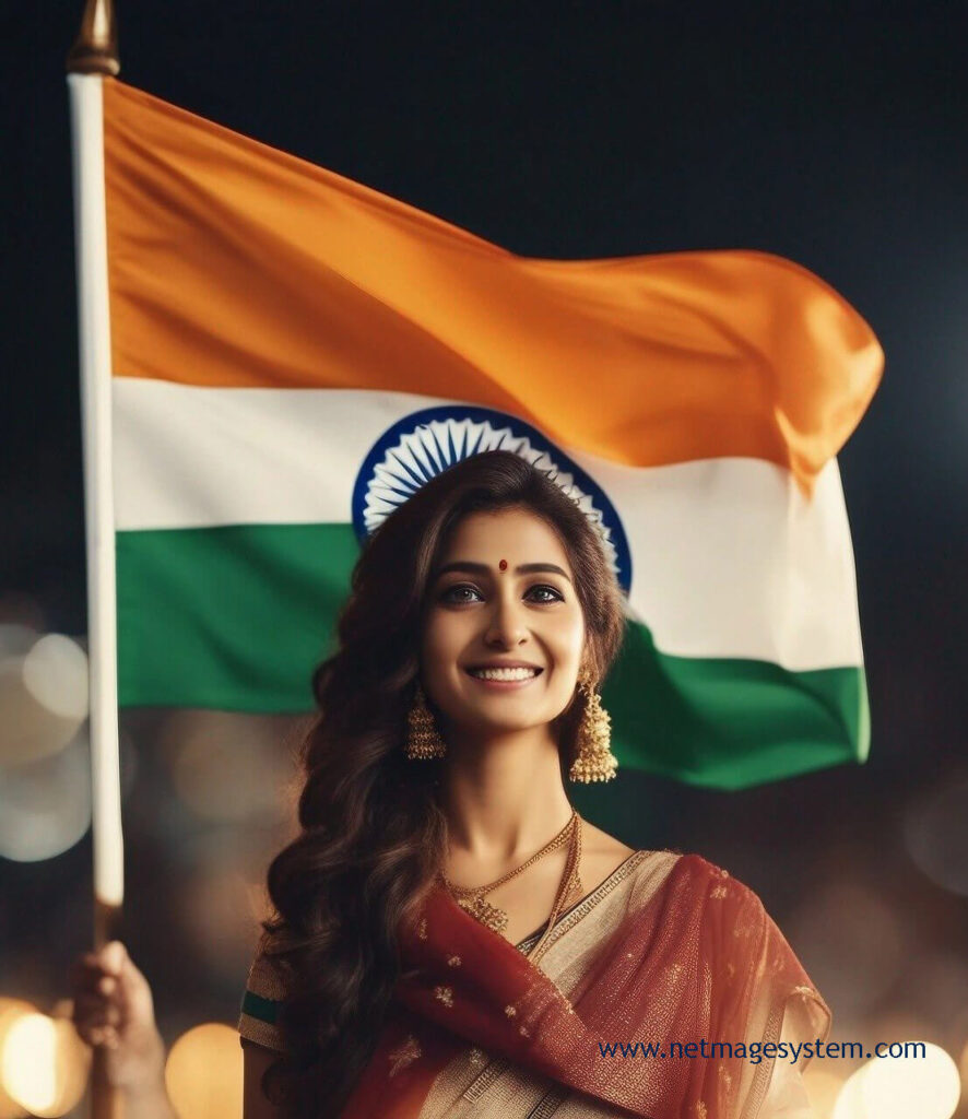 indian-women-tiranga-flag