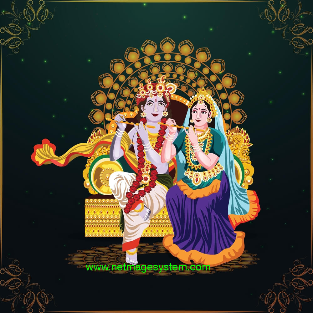 radhe krishna image