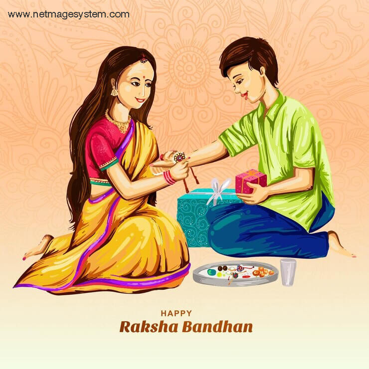 happy Raksha Bandhan 2024 Image