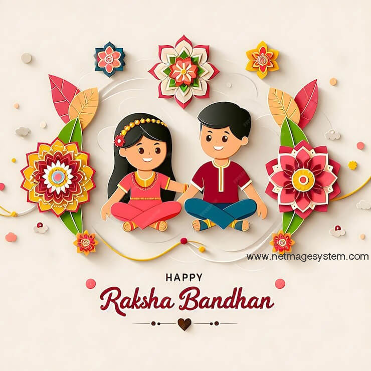 Raksha Bandhan AI Image