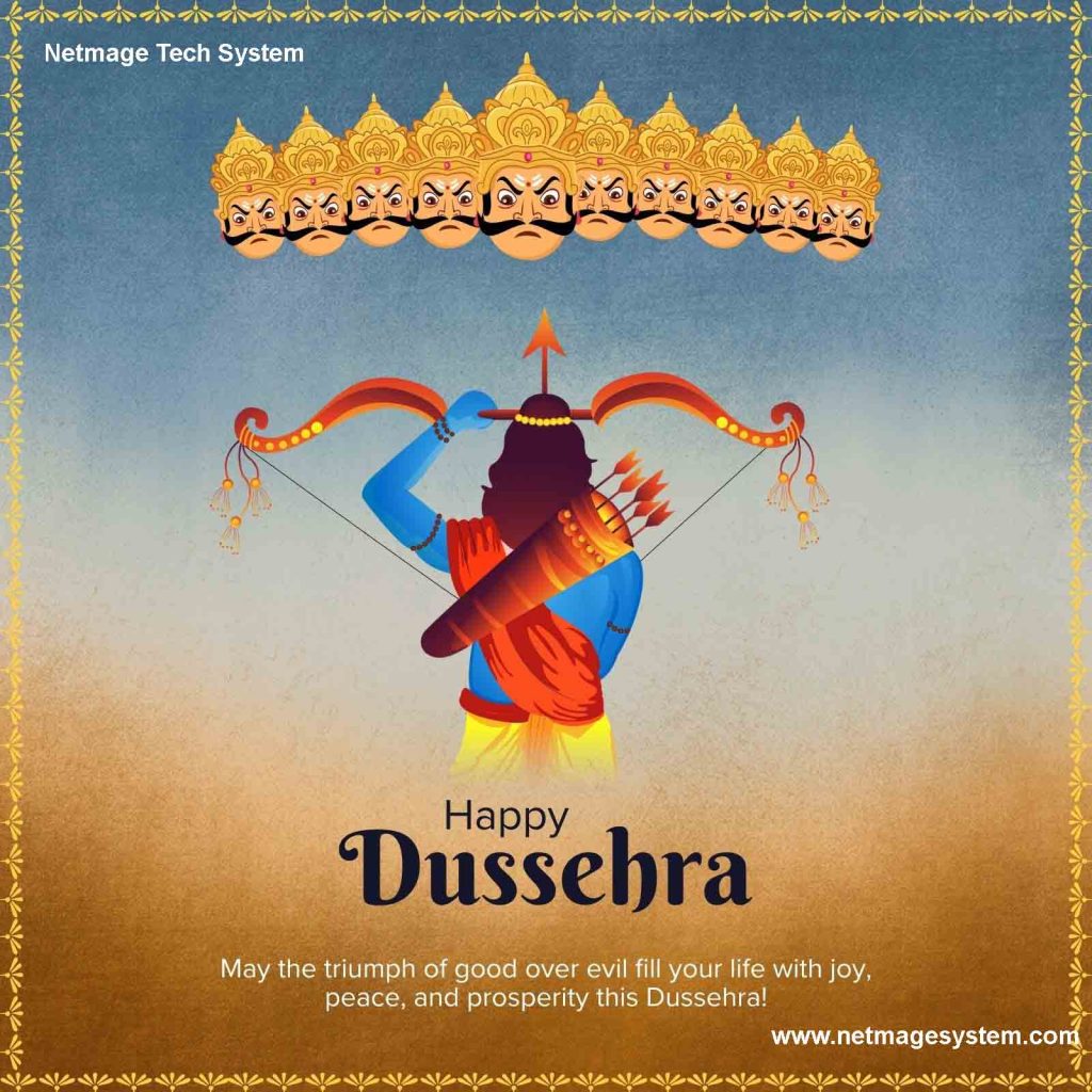 Happy Dussehra Poster