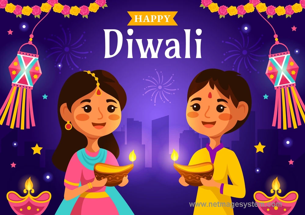 diwali ai poster