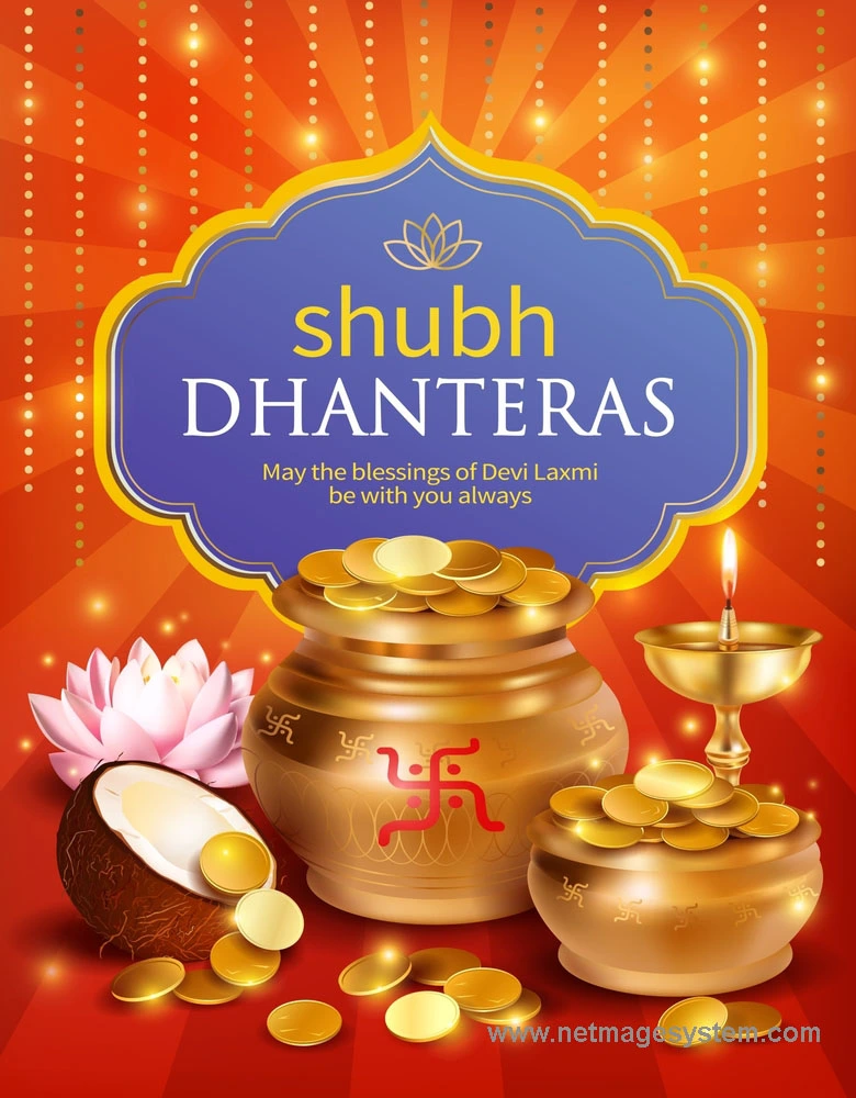 Shubh Dhanteras Images Poster