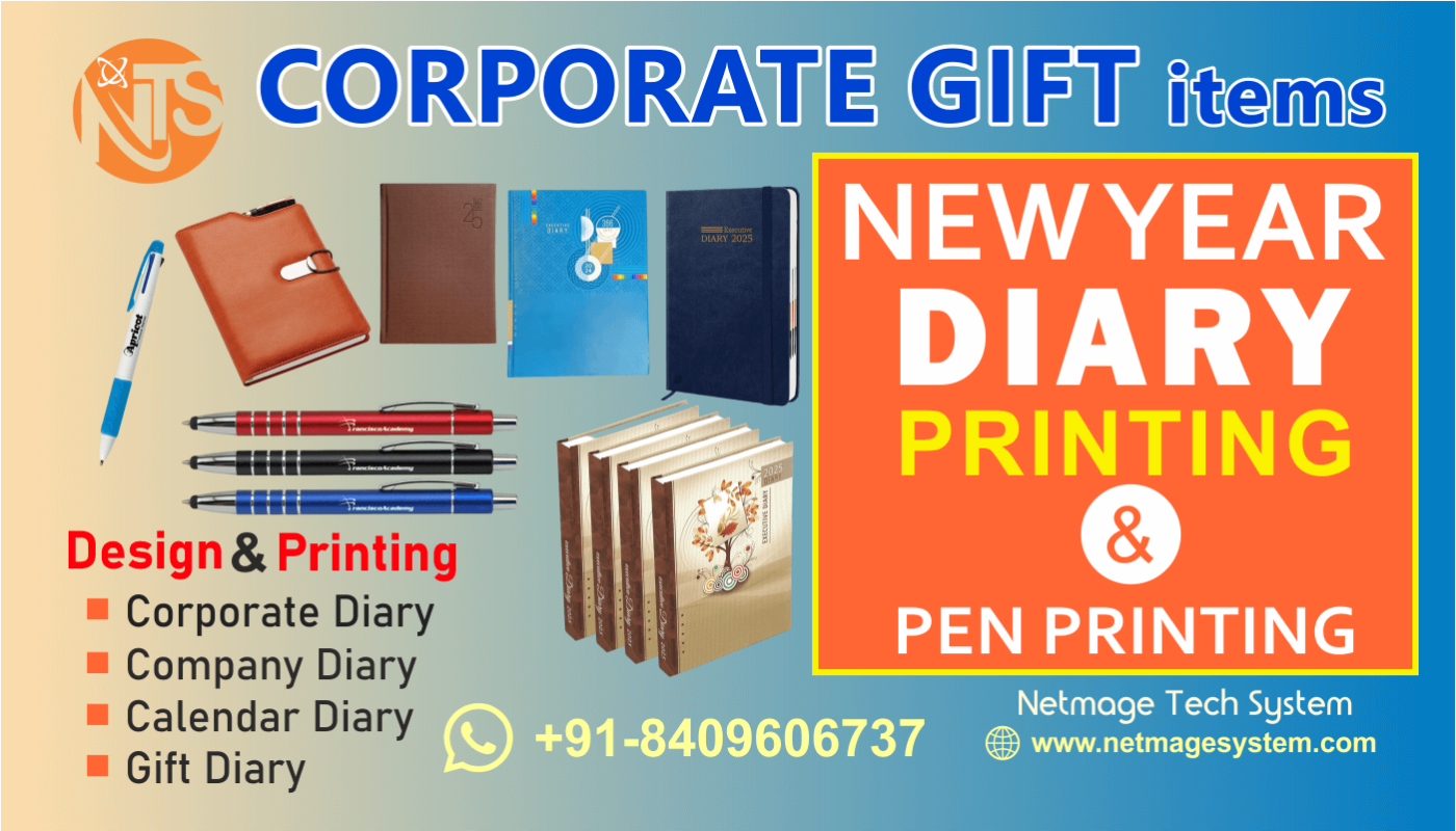 New Year Diary Pen Printing Services