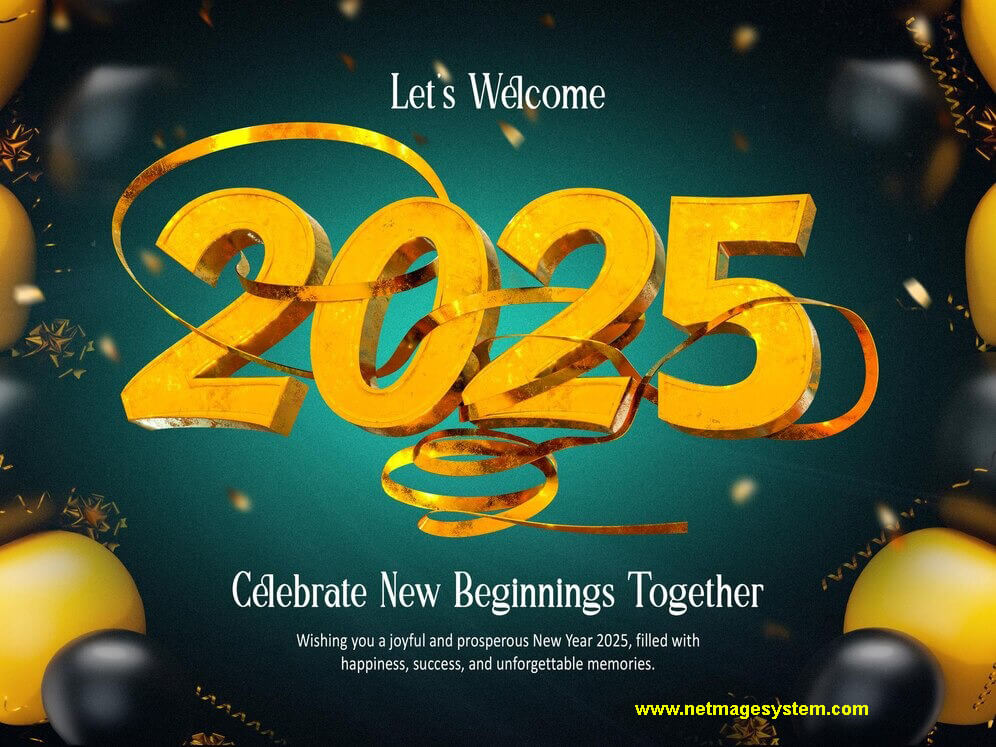 New Year 2025 Poster