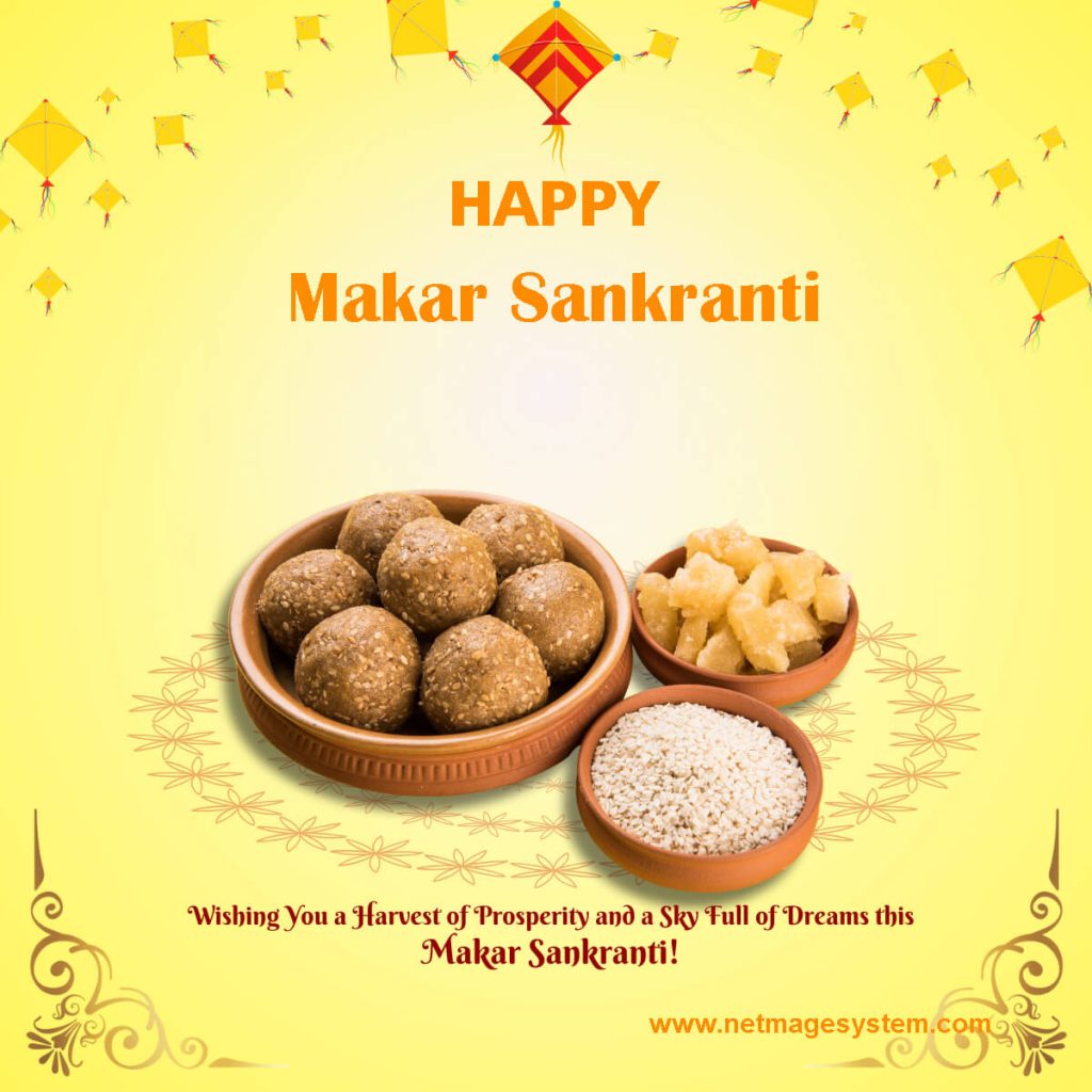 Makar Sankranti Social Media Poster