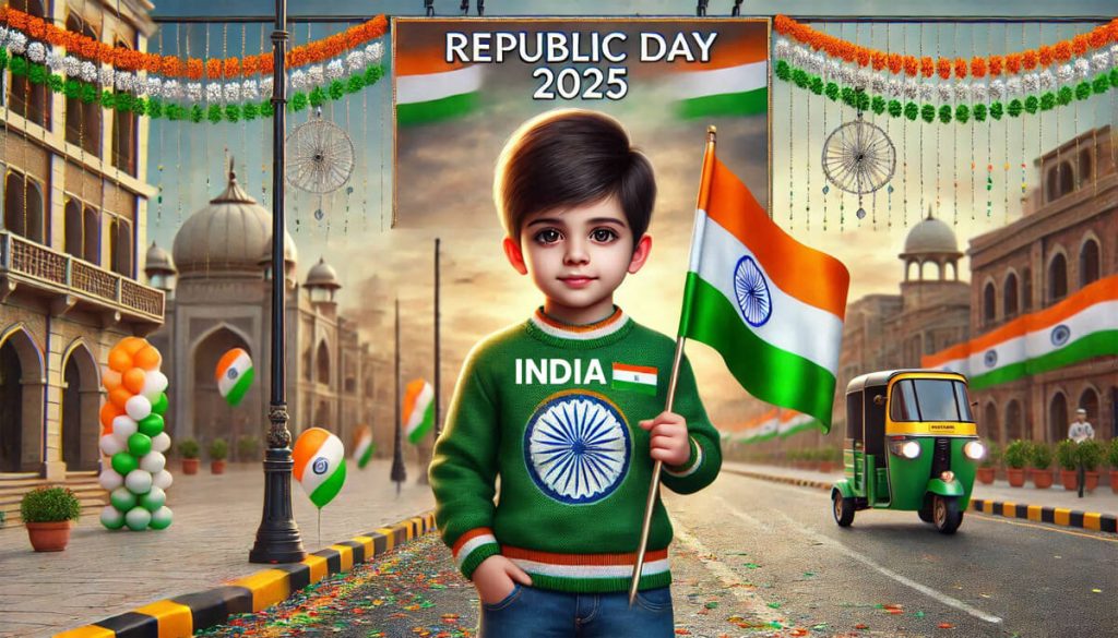 republic day ai image background