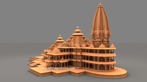 ram-temple-3D-view